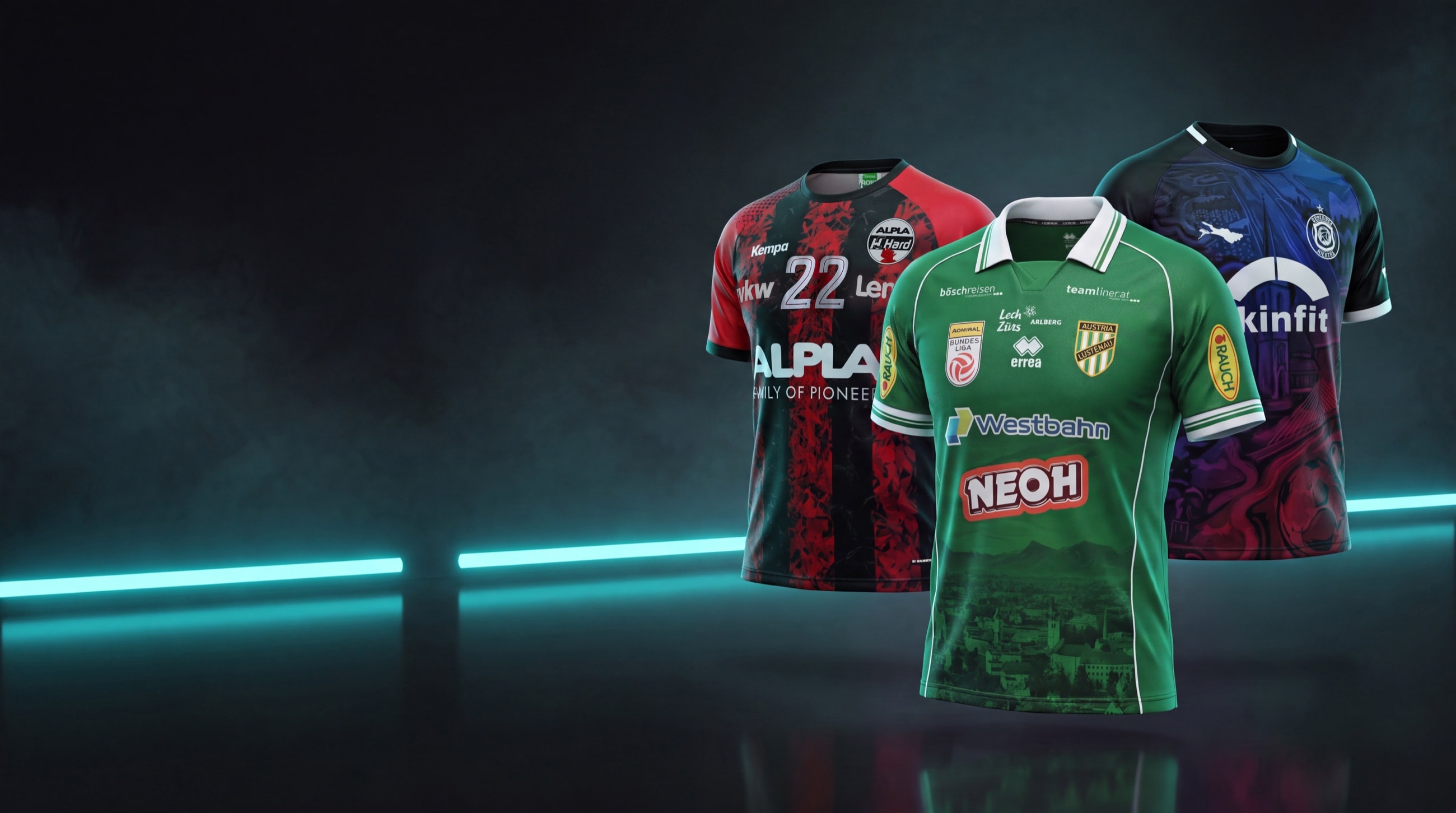 Trikotdesign — Trikot- & Jerseydesign für mehrere Vereine